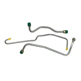 Che6903 Inline Tube 69 Chevelle Pump To Carb Carburetor Fuel Line 396ci 350hp 3pc Oem