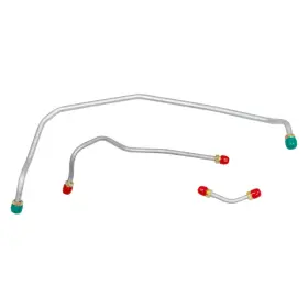 Che7003 Inline Tube 70-71 Chevelle Pump To Carb Carburetor Fuel Line 454ci Ls6 Ls5 3pc S