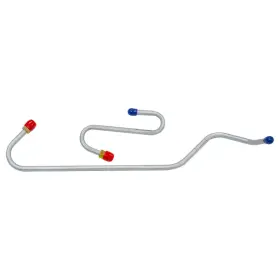 Dde6704-ebm01 Inline Tube 1967-69 Mopar Dodge A-body 318cid 2bbl With Filter 5/16 Inch Pump To Carb Lines Steel