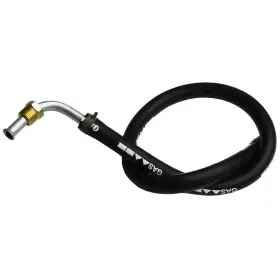 Inl14412 Inline Tube 1966 Gto Lemans Pump To Carburetor Carb Fuel Line 4bbl Tin Steel Rubber Hose