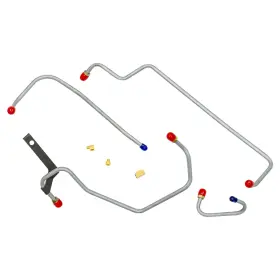 Inl15019-ebm02 Inline Tube 68-69-70-71 Mopar Pump To Carb Carburetor Fuel Lines 426 Hemi W Hdware Stainless