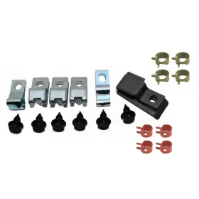 Inl30147 Inline Tube 69 70 71 72 Chevrolet Chevy Chevelle Ss Ls6 Gas Fuel Line Clips With Return 20pc