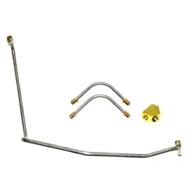 Inl30158 Inline Tube 69 Camaro Chevelle Nova Fuel Line Lines Holey 396/375hp 427/425 Copo With Block Oem