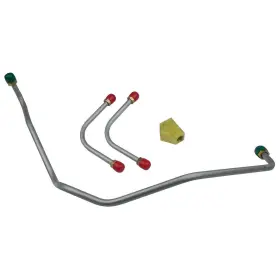 Inl30394 Inline Tube 1969-72 Chevrolet Camaro 302/350 Holley Dual Feed 4pc Fuel Pump To Carb Line Oe