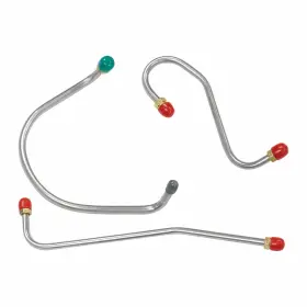 Ple6601a Inline Tube 1966 Pontiac Gto Tri Power Pump To Carburetor Carb Fuel Lines Set Kit Aluminum