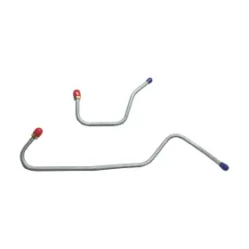 Sdbe6701-ebm02 Inline Tube 1967-72 Mopar Dodge B-body 318 2bbl With Filter 5/16 Inch Pump To Carb Lines Stainless