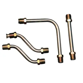 Sdbe6901 Inline Tube 1969-1971 Mopar Dodge B-body 340/440 Six-pack 5/16 Pump To Carb Lines Stainless