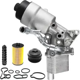 918-428 Isinflash 9578945 Engine Oil Cooler Filter Housing Assembly Adapter Compatible With
