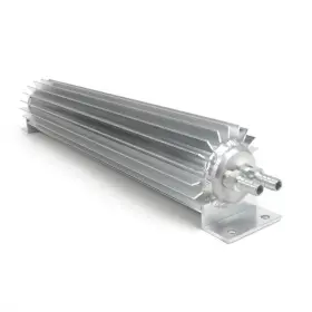 562dsl-18 Ispeedytech 18 Inch Transmission Trans Oil Cooler Dual Pass 1/4 Npt Fittings Aluminum Universal
