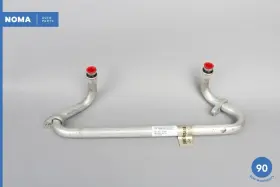 7w836n734ab Jaguar 07-09 Xkr X150 4.2l S/c Engine Oil Fluid Twin Cooler Hose Line Pipe Oem