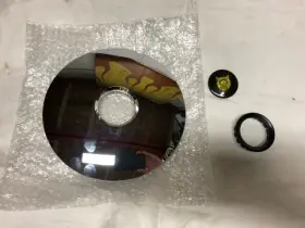 Ccc52811 Jaguar New 1994-1997 Xj6 Xj12 Chrome Hub Cap Emblem And Retainer Ring Ccc5281/1