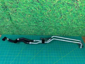 Gx737r081ac Jaguar 17-19 Xe Automatic Transmission Oil Cooler Hose Pipe Line Oem