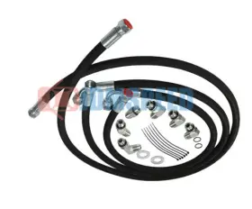 Jdmspeed 630128426286 Transmission Cooler Lines With Hoses Chevy/gmc 6.6l Allison For 06-10 Duramax