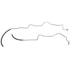 637369 Jegs Transmission Cooler Lines For 2000-2002 Jeep Wrangler 4.0l Steel