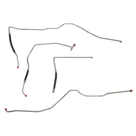 Jegs Ttc0401ss Transmission Oil Cooler Lines For Select 1999-2007 Gm 1500 V8 Trucks With