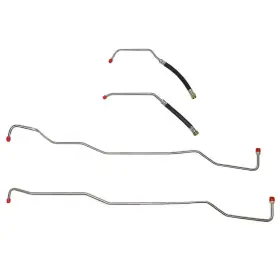 Jegs Wtc0701ss Transmission Oil Cooler Lines For 2007-2011 Jeep Wrangler Jk With 3.8l V6