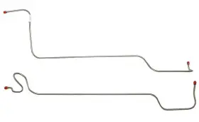 Xtc7003ss Jegs 13692 Transmission Oil Cooler Lines 1970-1972 Chevrolet Nova Turbo-hydfor R