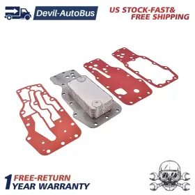 3959031 Jumach Oil Cooler With Gaskets For Cummins Engine 5.9l Dodge Ram 2500 3500