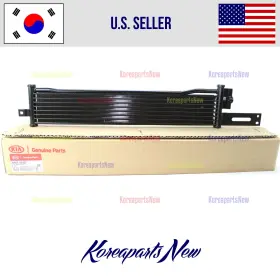25460g9100 Kia 3.3l Engine Oil Cooler Genuine Stinger Genesis G70 2018-2023