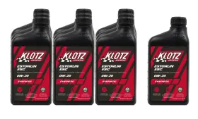Ke-420-10 Klotz Synthetic Lubricants Motor Oil - Estorlin Esc 0w20 1 Quart Set Of 10