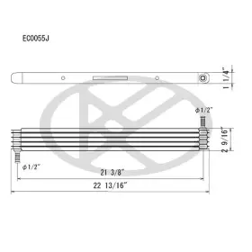 Ec0055 Koyorad Automatic Transmission Oil Cooler