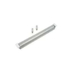 Labwork Bck12331k 24 Inch Dual Pass Aluminum Finned Transmission Oil Cooler Universal Silver New