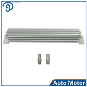 Lp747048ks Labwork 15 Inch Dual Pass Aluminum Finned Transmission Oil Cooler Universal 1 Year