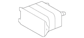 Lr015152 Land-rover Genuine Oil Cooler