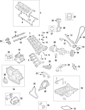 Lr158733 Land-rover Genuine Engine Oil Cooler