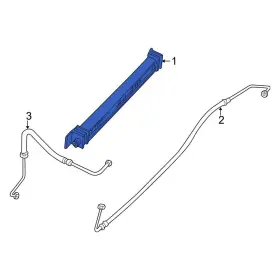 Esr3204 Land Rover Oe For Range 1995-2000 Engine Oil Cooler