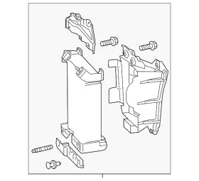 15700-38021 Lexus Genuine Engine Oil Cooler