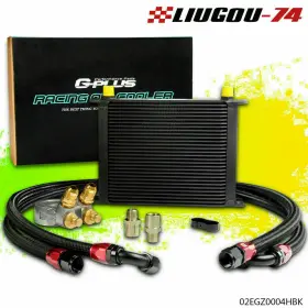 A-02egz0004hbk Liugou74 Fit For Car/truck 30 Row An10 Racing Engine Oil Cooler Thermostat Adaptor New