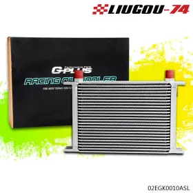 Big1240 Liugou74 25 Row An10 Universal Transmission 10an Oil Cooler Aluminum Engine Us Stock New