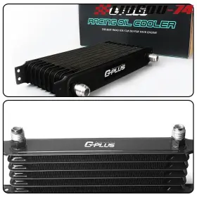 Big97531 Liugou74 15 Row 10an Fit For Powder-coated Aluminum Engine Transmission Racing Oil Cooler
