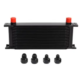 Lk-tec-16row Lokocar 16row Oil Cooler 10an Stacked Plate Transmission Engine Universal
