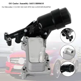 A6511800610 Madhornets Oil Cooler For Mercedes C Cls M Slk Glk Vito Gle 2.2cdi Eep/au/075a