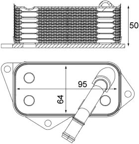 001s Mahle/ Clevite 057635067515 Clc 12 Behr Engine Parts Oem