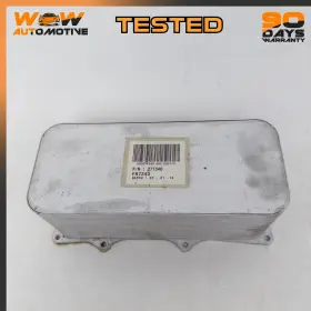 277340 Maserati 13-19 Quattroporte 3.8l V8 Engine Motor Oil Cooler Heat Exchanger Oem