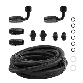 19emyv Maxpeedingrods 2pcs Automatic Transmission 6-an Cooler Hose Line Set For 4l60e 4l65e