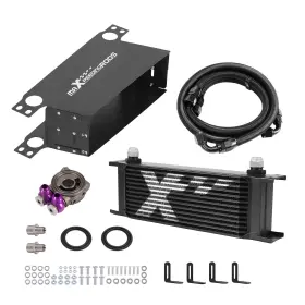4h3xwj Maxpeedingrods 13-row Universal Oil Cooler 10an Transmission Engine Aluminum Powder Coated