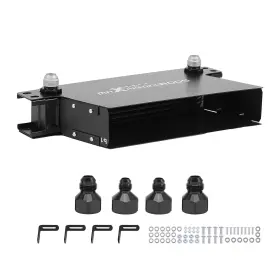 51kg3e Maxpeedingrods Universal Engine Oil Cooler 7 Row 10an Aluminum Stacked Plate With Air Guide 51kg3e Maxpeedingrods Universal Engine Oil Cooler 7 Row 10an Aluminum Stacked Plate With Air Guide