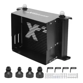 81dxzg Maxpeedingrods Heavy Duty 25 Row Oil Cooler An10 For Universal Cars With Installation Package