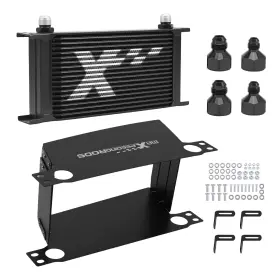 9phnzy Maxpeedingrods 19 Row Universal Oil Cooler 10an Aluminum Transmission Engine With Adapters