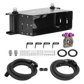 Dc4ux9 Maxpeedingrods Universal 13-row Transmission Oil Cooler 10an British Radiator Style Aluminum