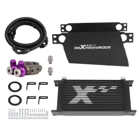 M20x1.5 Maxpeedingrods F20rmu Universal Oil Cooler 19 Row 10an Aluminum With 3/4-16 Center Adapter M20x1.5 Maxpeedingrods F20rmu Universal Oil Cooler 19 Row 10an Aluminum With 3/4-16 Center Adapter
