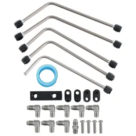 F3qgm6 Maxpeedingrods Stainless Steel Complete Coolant Crossover Steam Vent Fit For Ls1 Ls2 Ls3 Ls6
