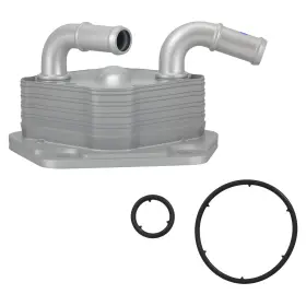 Ih6jyg Maxpeedingrods 1x Oil Cooler Assembly For Honda Hr-v Civic 2014-2021 Aluminum Silver