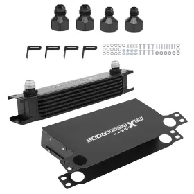 Maxpeedingrods Ke4n32 Universal 7 Row Oil Cooler 10an Stacked Plate Transmission Engine