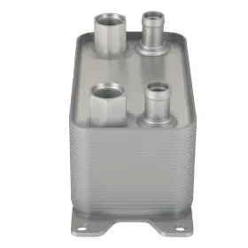 At318085 Maxpeedingrods Kf5b7v New Aluminumoil Cooler For John Deere 325j 325k Backhoe