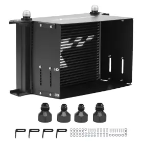 Lb7mwh Maxpeedingrods Aluminum Universal Oil Cooler 25 Row For Cars With Installation Package